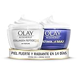 Olay Regenerist Retinol24 MAX Noche Crema, 50 ml + Olay Regenerist Collagen Peptide24 Crema de Día Sin Perfume