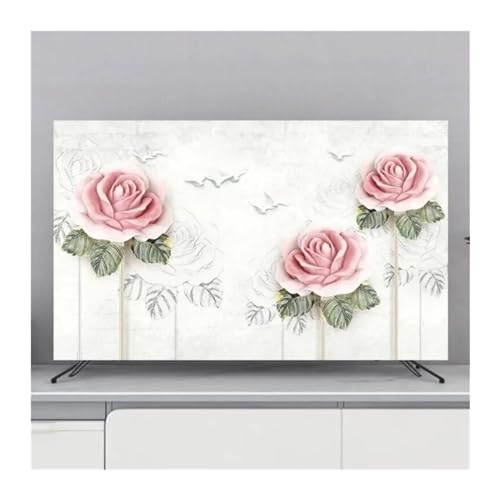 Housse TV anti-poussière pour protéger écran suspendu 118x70cm