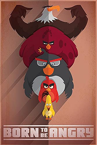 Close Up Poster Angry Birds Born to be Angry (61cm x 91,5cm)