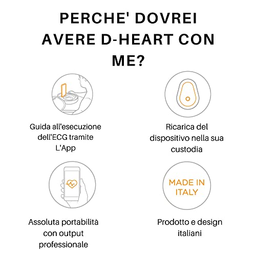 D-Heart Monitor ECG Portatile Professionale |