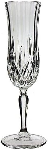 Opera Maison Italian Crystal Champagne Flutes (13cl) (Set of 8)