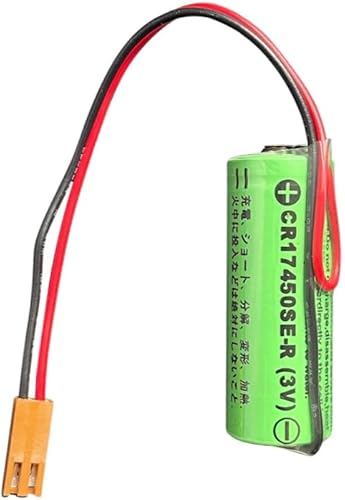 Miniatura 5 de EbbELs CR17450SE-R para FANUC CNC Series Power Mate A98L-0031-0012 A02B-0200-K102 Baterías A02B-0200-K102 A98L-0031-0012 CR17450E-R CR17450 BR-A BR