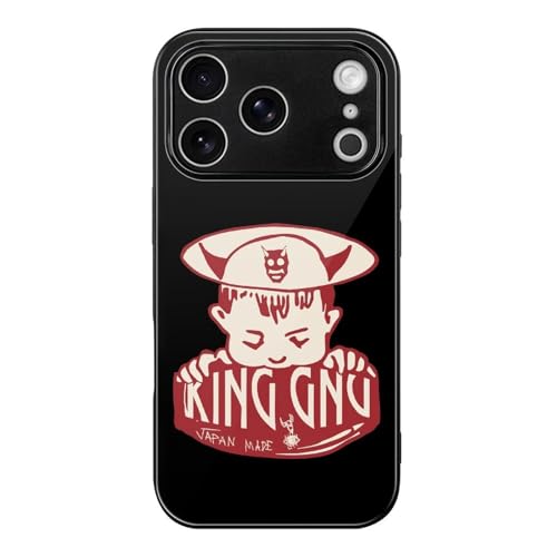 iPhone 17 Pro �P�[�X King Gnu �w�ʃK���X TPU �ƌ݊����̂��� �ی�J�o�[ �ϏՌ� ���^ �y�� ���C�����X�[�d�Ή� ����~�� ���ϖh�~ �w��h�~ ������� �X�}�z�P�[�X �V���v�� �l�C �A�C�t�H�� iPhone 17 Pro �p