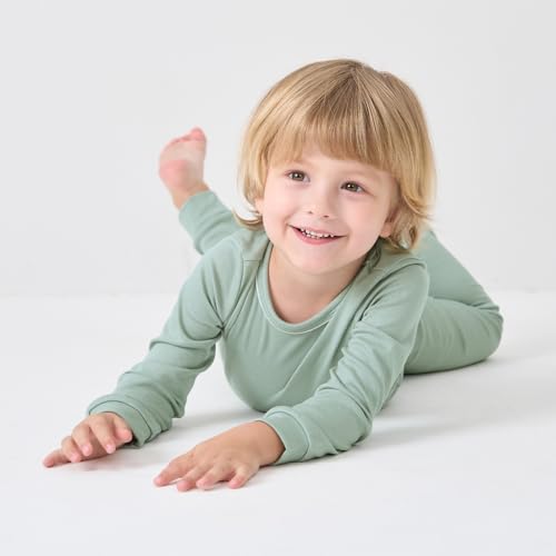Image of pureborn Baby Pajamas Set Toddler Snug Fit Cotton Sleepwear 2pcs 12M-7Y