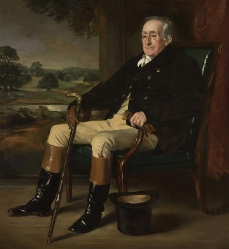 Image sur toile portrait de William Henry Cavendish de Portland pour salon élégant