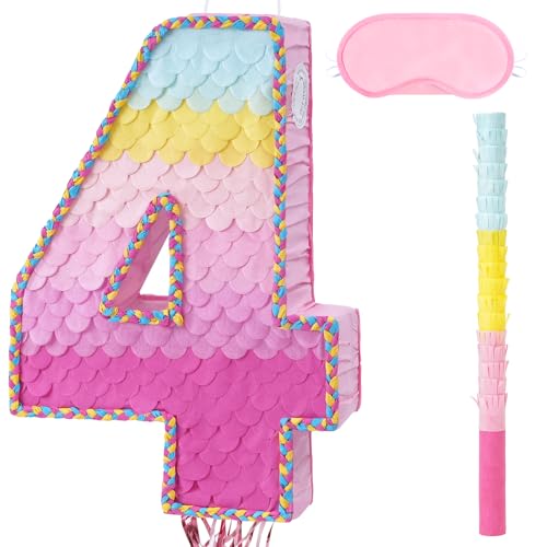 Kit piñata anniversaire 4 ans, le cadeau d'animation parfait