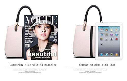 Bolso tote mujer de cuero PU YAQUNICER miniatura 7