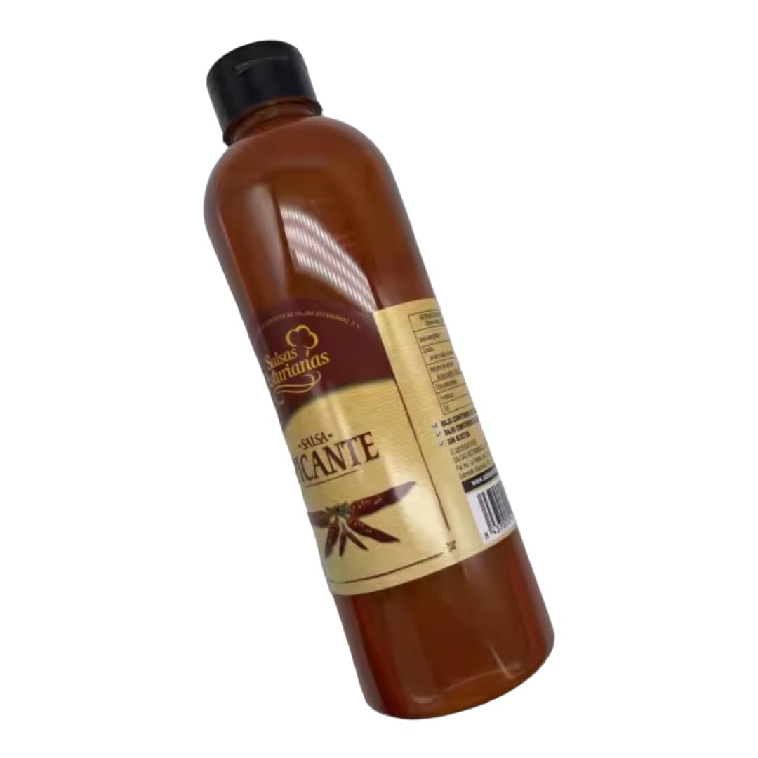 Salsa Picante de Salsas Asturianas 1L: Explosión de sabor y picor equilibrado con chiles rojos seleccionados, ideal para transformar cualquier platillo en una experiencia única.