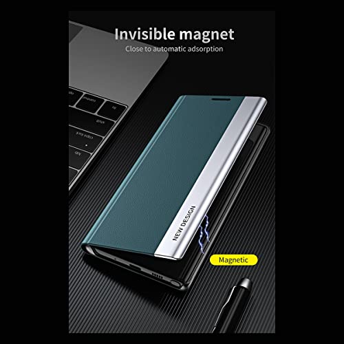 Capa protetora para Xiaomi Poco X4PRO 5G capa flip de couro com revestimento magnético translúcido +
