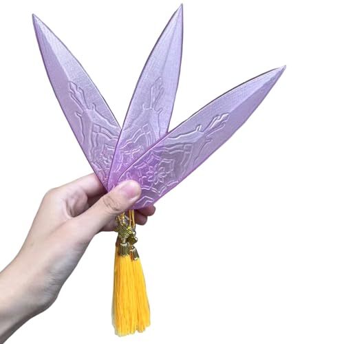 Zoey's Costume Props 3-Piece Translucent Plastic Dagger Props for Cosplay