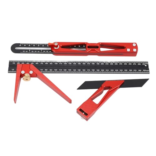 Règle multi-angle avec support réglable pour tracer des angles complexes sans erreur