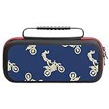 Cómodo de transportar y diseñar: nuestra funda de almacenamiento para Switch Lite tiene un asa de estudio para que lo lleves. El patrón está diseñado e impreso en cada funda, cuando encuentres el bonito patrón, puedes comprarlo sin ninguna preocupación.