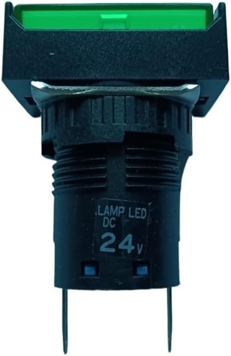 5pcs Green Square Indicator Light AL6H-P4G AL6-P for Status Indication On Industrial Equipment Panels