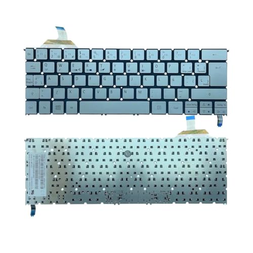 Clavier rétroéclairé espagnol pièce rechange Aspire S7-391