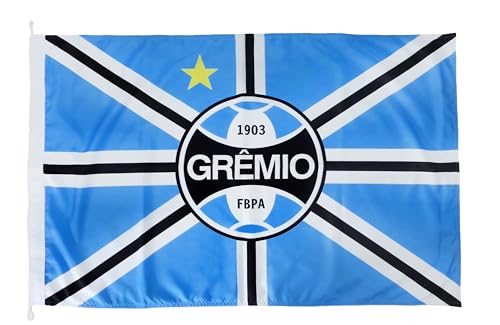 BANDEIRA OFICIAL GREMIO 2 PANOS - 0,90 X 1,30M