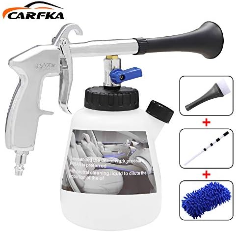 CARFKA High Pressure Car Cleaning Gun, Professional Car Wash kit with 1L Bottle, Spray Nozzle Car Wash Gun Foam Lance (US Edition)