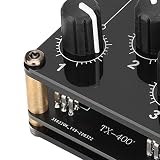 4-kanałowy Pasywny Mikser, Niskoszumowy Mini Przenośny Stereofoniczny 4-kanałowy Mikser Audio Pasywne Nagrywanie na Konsolę na żywo w Studio do Miksowania Instrumentów Odtwarzacze CD Odtwarzacze Taśm
