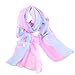 MEIbax Lady Chiffon Wrap Fashion Gradient Shawl Long LB Scarf Women's Color Scarves Scarf Poignet Four