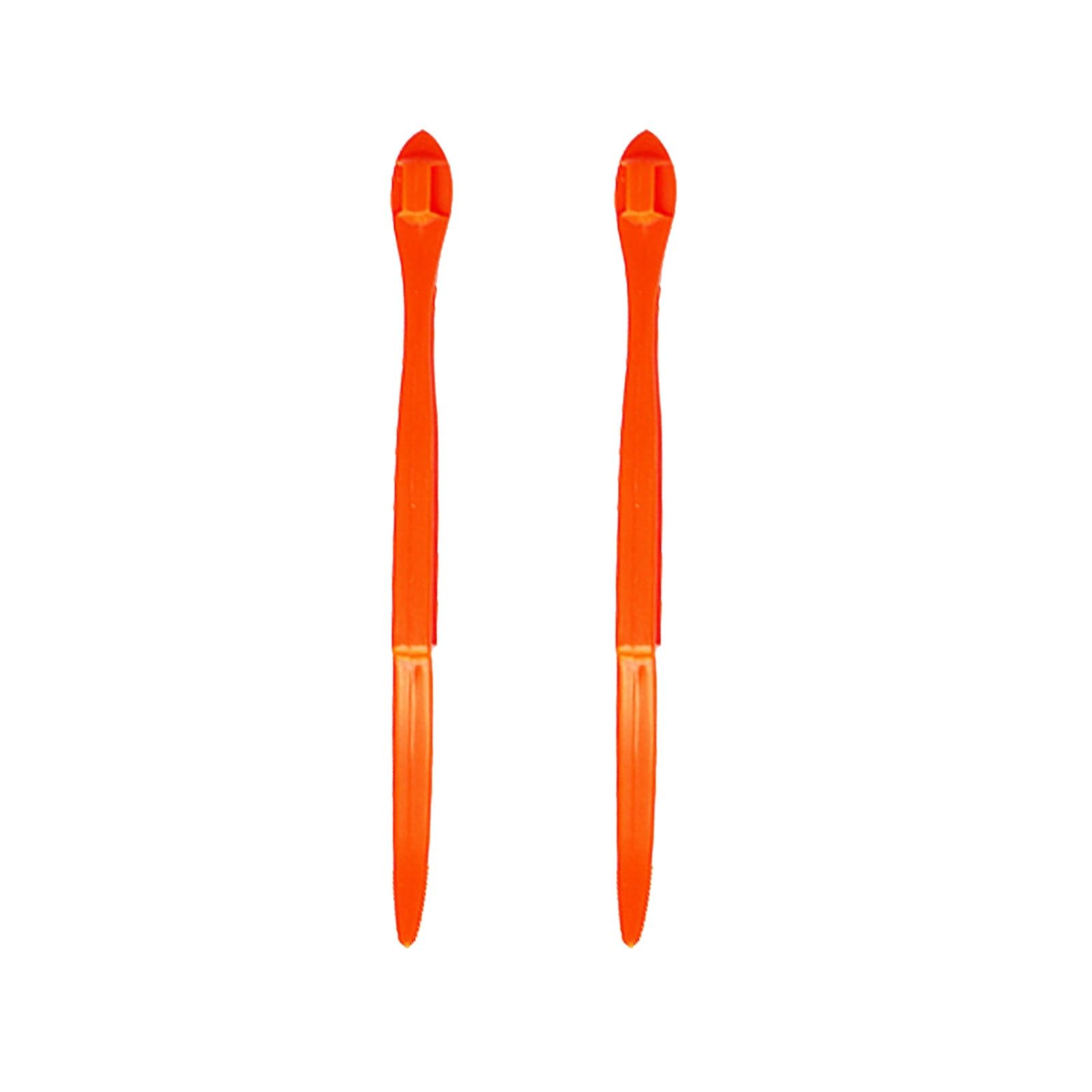 2pcs Artifact Does Not Hurt The Hand Peel Orange Orange Opener to Open PiQi Cut Peeler Cut Oranges Artifact Tools with Open Fruit Orange Yuz462 (Orange, One Size)