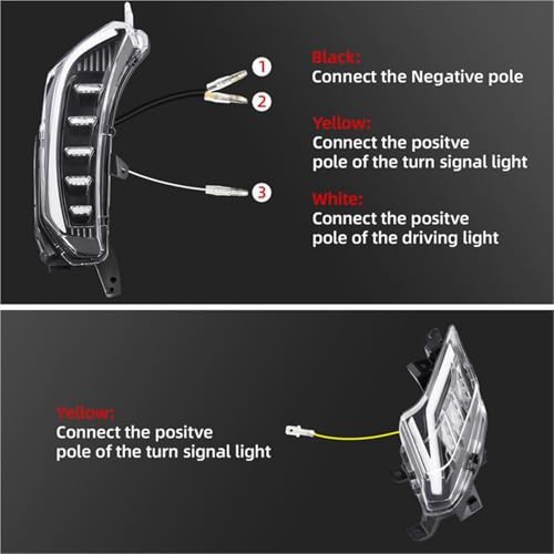 Luces de señal de giro y freno para Yamaha TMAX 530 SX DX 2017-2019 4