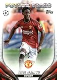 2023 Topps UEFA Club Competitions #57 Kobbie Mainoo Manchester United Future Star Soccer Card - Sportscard Superstore