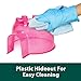 Kaytee Igloo Habitat Hideout For Pet Guinea Pigs, Ferrets, Dwarf Rabbits, Chinchillas, and Other Small Animals, Assorted colors, Large