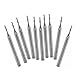 BERWENNY 10pcs 3.175/1.5/6MM 2Flutes Milling Cutters CNC Carving Tools Carbide Router Bit Wood Engraving Bit