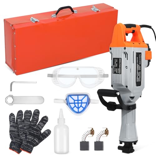 Housoutil Electric Demolition Concrete Breaker Hammer Drill Multi-functional Tool