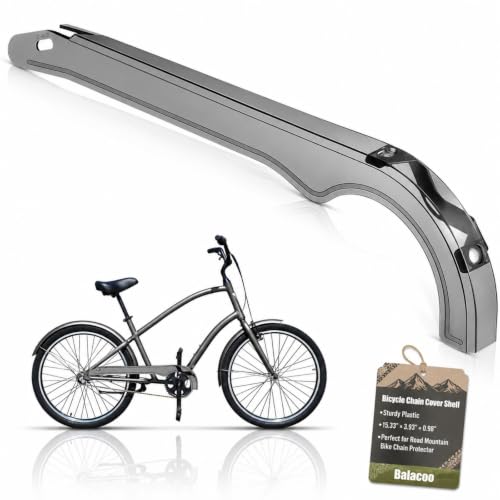 Image of Balacoo Bicycle Chain Guard Cover Kids Bike Chain Protector Plastic Bicycle Cover for Road Mountain Bike