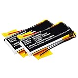 subtel 2X Qualitäts Akku kompatibel mit Cardo Scala Rider Teamset Pro, Scala Rider Multiset Q2, 09D29,H452050 400mAh Ersatzakku Batterie