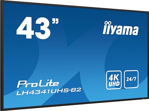 IIYAMA 43' dalle IPS 4K UHD 3840x2160 8ms 500 cdm² 1200:1 247 Haut parleurs Neuf - vue 7