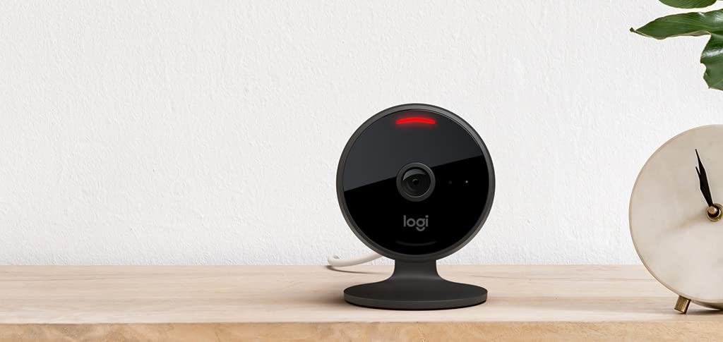 Logitech Circle View Kamera Monitorująca, Czarny, Do 4.5 m