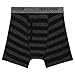 Fruit Of The Loom Mens Cotton Boxer Brief Underwear Traditional Fly Stripes Assorted SM (6-8 Little Kid/Big Kid), Small, Pack of 10