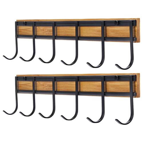 Scaffale per utensili da cucina - per utensili, custode della spatola da cucina da 2 | Organizzatore di utensili da 6 ganci per pareti per parete per del lavandino del bacino da sala