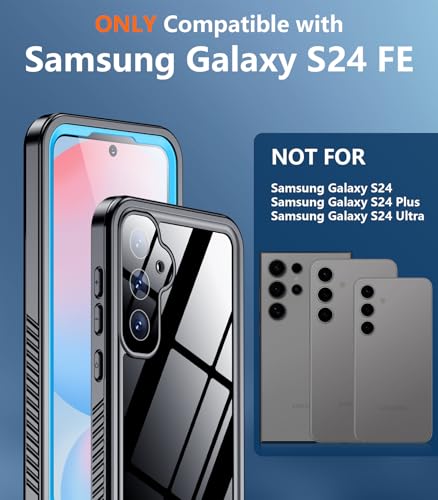 Coque étanche Samsung S24 FE robuste protection intégrale bleu - 7