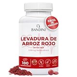 Bandini® Levadura de Arroz Rojo de Monascus purpureus, 180 Comprimidos