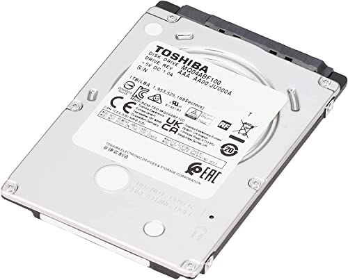 修理交换用東芝 2.5インチ HDD 1TB 内蔵型 ノートパソコン ミニPC 向け 7mm 薄型モデル SATA 6Gbps対応 2年保証 MQ04ABF100-2YW