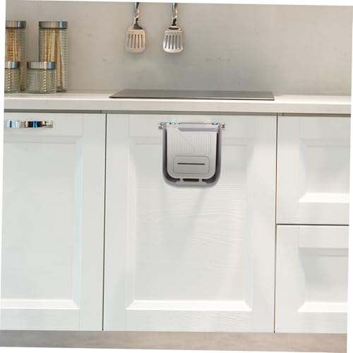 Caneca de basura plegable para cocina montada en pared miniatura 5