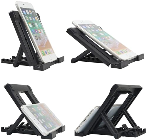 La Tonsai 5段階角度調整 折りたたみ可 薄型 タブレットPC & スマートフォン モバイル スタンド の商品画像 1