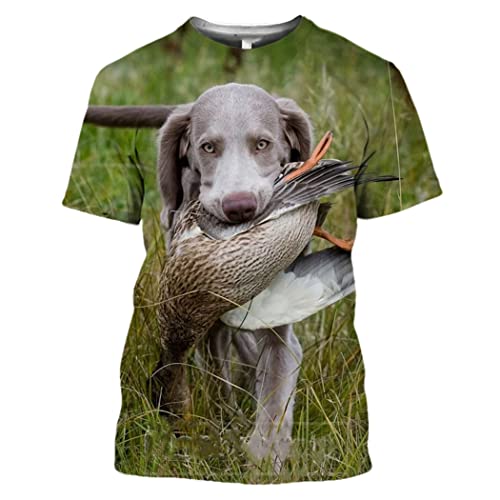T-shirt ours Harajuku au motif 3D saisissant pour homme audacieux Ml9