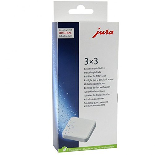 Preisvergleich Produktbild Jura Kaffeemaschinen-Entkalkungstabletten, 9 Stück
