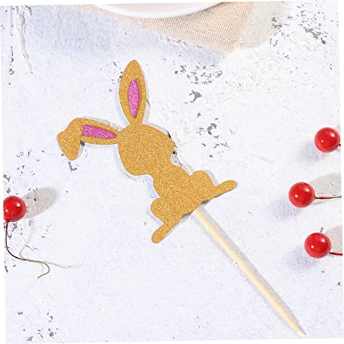 Amosfun 24 Pçs/Conjunto Chapéu Leupold Decoração De Bolo Copos De Papel Dia Mães Bolo Pick Cupcake T