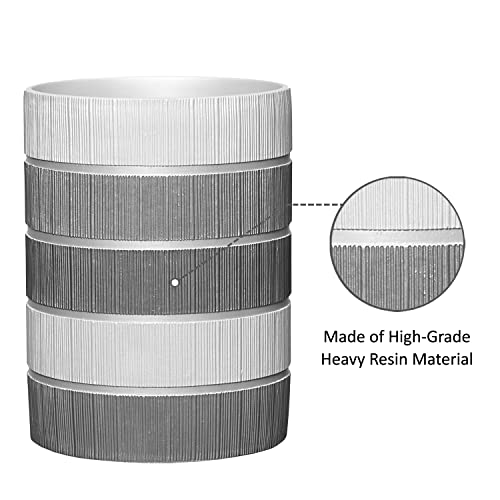 Popular Bath Modern Line, Waste Basket, Grey #TOP1
