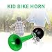 Bugle Horn Kids Bike Horn: Air Horn for Vehicles Bicycles Golf Cart Classic Vintage Aluminum Alloy Bike Horn (Green