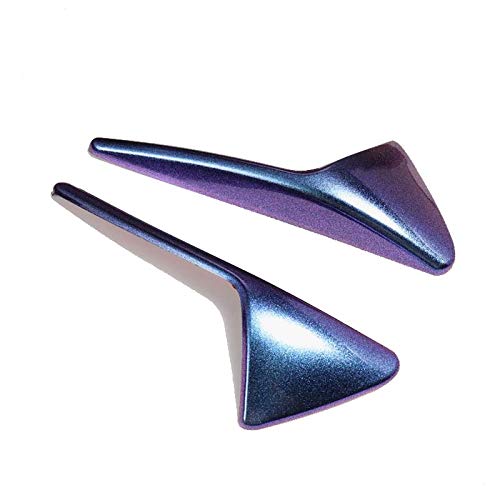 LUCKEASYExterior Modification Decorative Cover for Cameras on Both Sides for Tesla Model 3 2017-2019 Starry Sky Chameleon Series