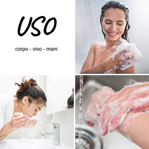 Bagnoschiuma naturale con Olio Essenziale di Palo