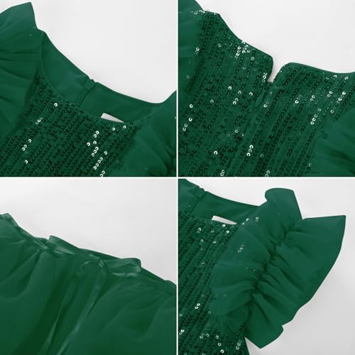 Image of GRACE KARIN Girls Dresses Sequin Party Formal Pageant Dress Tween Girl Birthday Tulle Prom Princess Maxi Dress Size 5-14