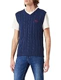 BLEND 20714633 Chalecos suéteres, 194024/Dress Blues, M para Hombre