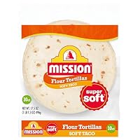 Mission, SUPER SOFT, FLOUR TORTILLAS