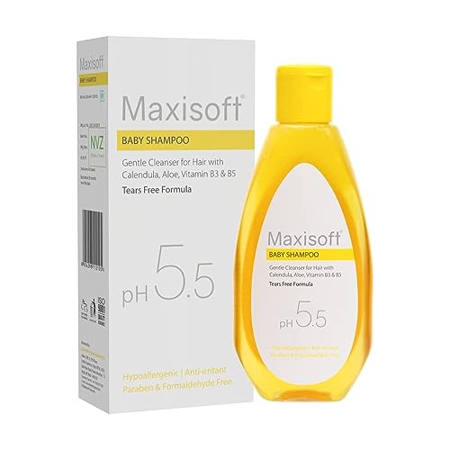 Image of Baby Shampoo 100 ml | Pure & Gentle Tears Free Formula | With Calendula, Aloe Vera, and Vitamin B3 & B5 | pH 5.5 | Paraben Free | Sulphate Free | (100 ml - Pack of 1)